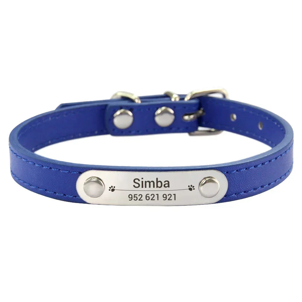 Collier de Chien Personnalisé avec Nom Sculpté