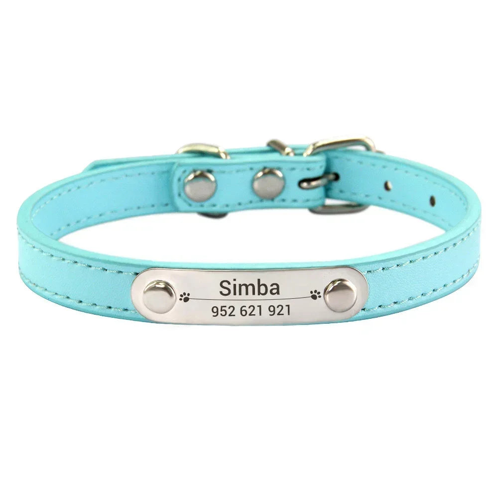 Collier de Chien Personnalisé avec Nom Sculpté